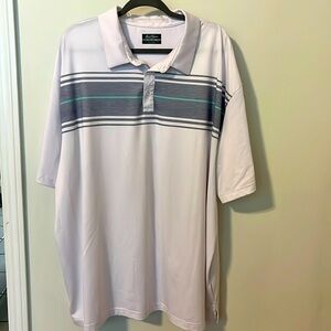 Men’s Ben Hogan Golf shirt. White. Size 3XL